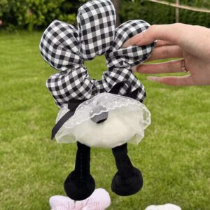 Butt style-black plaid