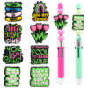 oly-bb20403976675d810ebd77e594a4444b Wholesale Random 100pcs Phrase Love Yourself Beaded Pen