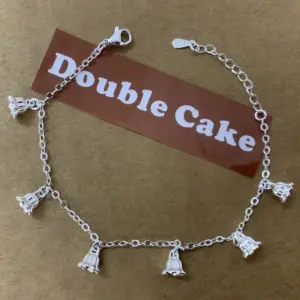 6 Lily Bracelets (Silver)
