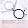 Wholesale Romantic Heart Shape Natural Stone Handmade Bracelets