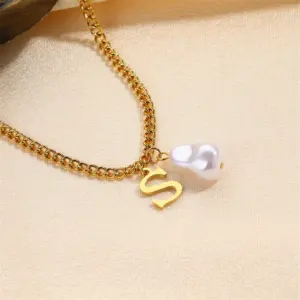 Letter S Necklace