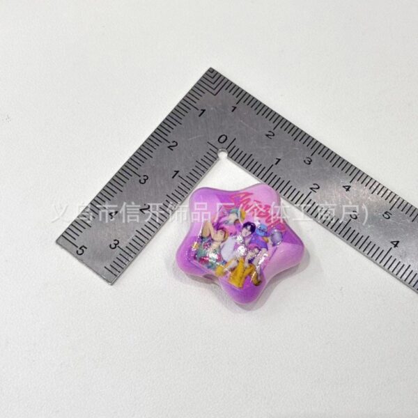 Wholesale Cartoon-print five-pointed star ballpoint pen with perforation - OLY Exclusive