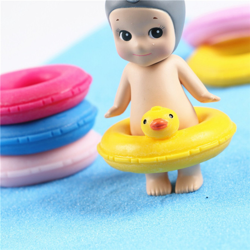 Wholesale Sonny doll aessories duck head swimming ring aessories Cid unicorn Angel doll birthday cake decoration