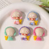 Wholesale Cute little boy earphones, rubber beads, DIY, OLY Exclusive