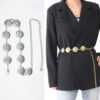 oly-bb7e8adfe7a5d8cd8cb4909eda52c06e Wholesale Fashion Retro Metal Pattern Waist Chain Women's Versatile ess Suit Aessories Agate Stone Decorative Belt