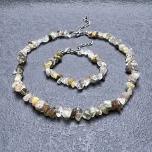 Mixed Hair Crystal / Necklace