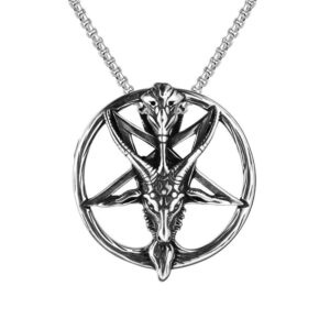 Round brand sheep with stainless steel chain