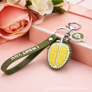 Durian [leather rope]] / Keychain