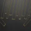 Wholesale PVD Coated 18K Gold Real Plated Letter Constellation 201 Stainless Steel Modern Style Classic Waterproof Non Tarnish Pendant Necklace