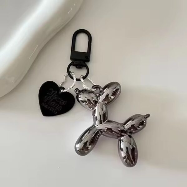 Wholesale Ins Style Love Blow Dog Keychain Cartoon Doll Pendant Jewelry Versatile Bag Acrylic Jewelry Accessories