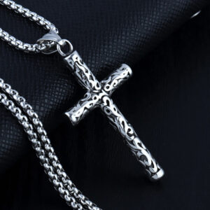 Relief + titanium steel chain