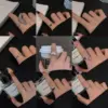 Wholesale Fashion Leaf Flower Bow Knot Copper Plating Inlay Pearl Zircon Open Ring 1 Piece
