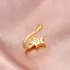 Fashion Copper Inlaid Zircon Star Nose Nail Wholesale Nihaojewelry Nose Pin