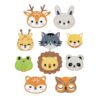 Wholesale Cartoon Animal Embroidered Cloth Stickers Cute Bag Decorative Clothes Stickers Embroidered Patch Cross-border Garment Accessories
