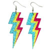 oly-bbdad6659780dd1801e9ecf09ecbb07c Wholesale Fluorescent Radio Women's Shiny Glossy Tape Vintage Earrings