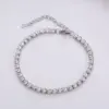 Wholesale Simple Style Geometric 304 Stainless Steel 18K Gold Plated Zircon Stainless Steel Bracelets In Bulk