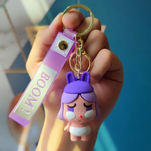 M0171#[large size] cute crying baby-purple