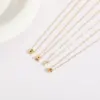 Wholesale PVD Coated Letter 304 Stainless Steel Casual Classic Style Streetwear Waterproof Non Tarnish 304 Stainless Steel Pendant Necklace