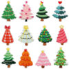 Wholesale Christmas Tree Series Embroidered Applique