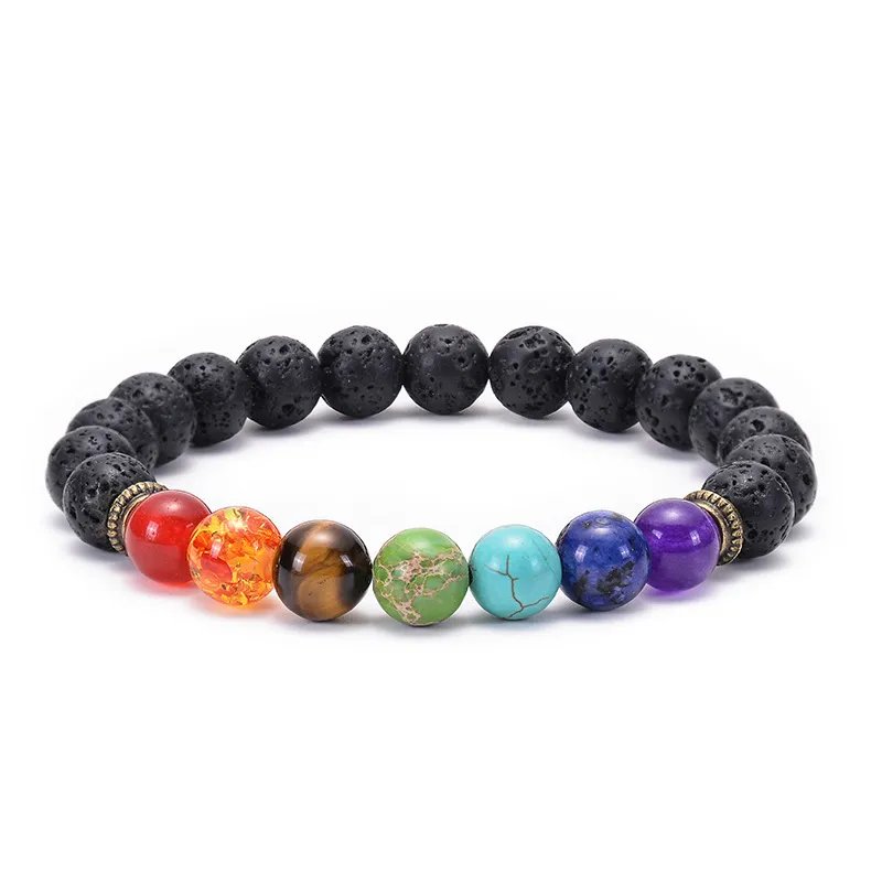 Wholesale Fashion Colorful Natural Stone Natural Stone Bracelets In Bulk