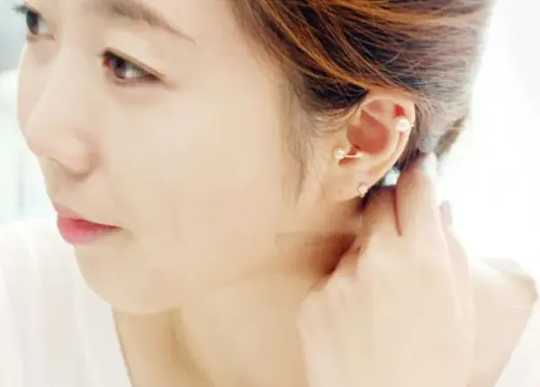 Wholesale Jewelry U Shape Alloy No Inlaid Inlaid Pearls Earrings