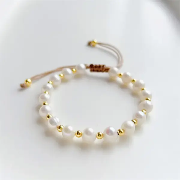 Fashion Star Eye Pearl Handmade Bracelets