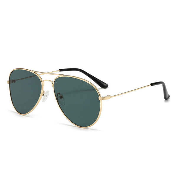 Wholesale New Men's Double Bridge Toad Mirror Colorful Coated Sunglasses Retro Fashion Driving Street Photography Concave Shape Sunglasses