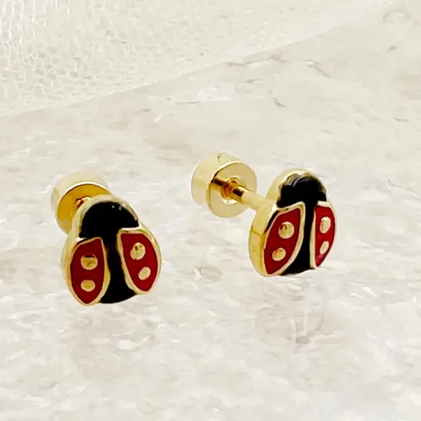 Wholesale PVD Coated Real Gold Plated 14K Gold Lips Flower Butterfly 304 Stainless Steel Simple Style Commute Waterproof Non Tarnish Ear Studs