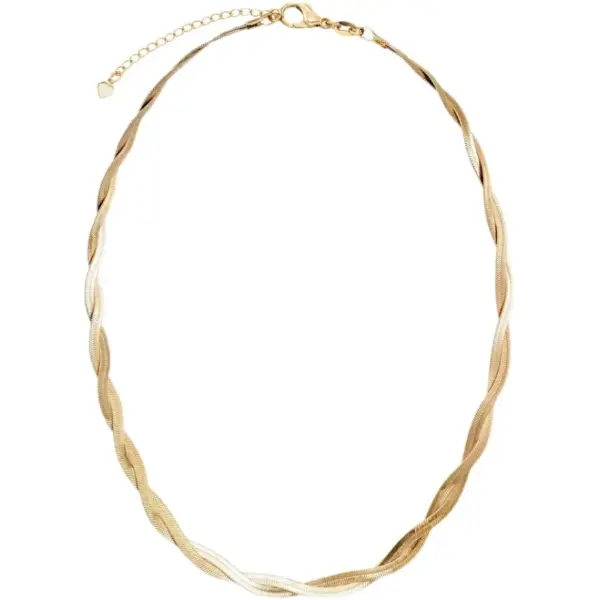 Wholesale 304 Stainless Steel 18K Gold Plated Rock Streetwear Plating Solid Color Choker
