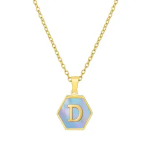 Gold D (Including Chain)