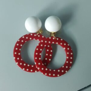 4 white earring styles
