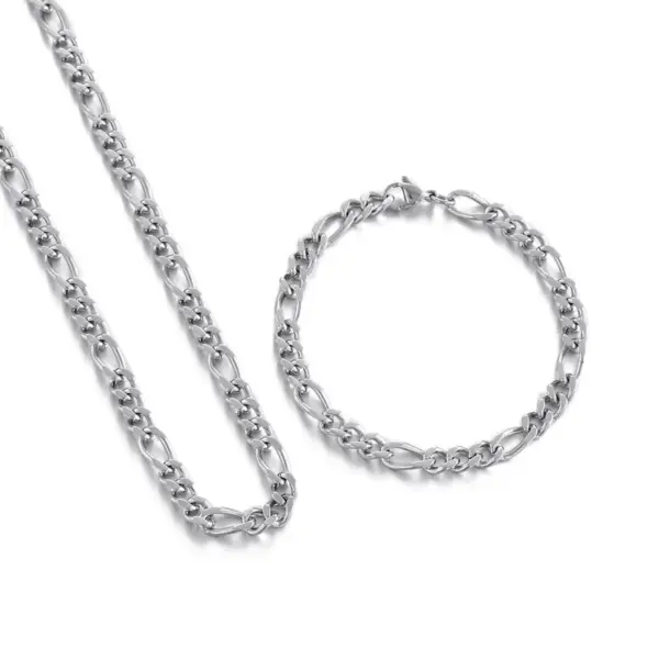 PVD Coated 18K Gold Plated Geometric Titanium Steel Fashion Waterproof Non Tarnish 304 Stainless Steel Lobster Trier Clasp Closure Bracelets