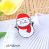 Wholesale Loose powder cartoon Christmas cute ornaments acrylic