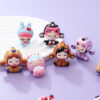 Wholesale 3D Doll Beaded Cute Pen DIY Heavy Oil Hand-Painted Beads Mobile Phone Bag Pendant Keychain Accessories