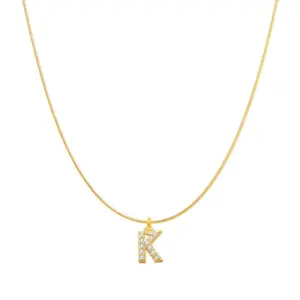 Snake Chain Letter K