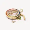 Wholesale Copper Locket Necklace For Women Featuring Zircon Inlay In Elegant Box Design