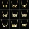 Wholesale Jewelry Simple Style Number 201 Stainless Steel 18K Gold Plated Plating Stainless Steel Necklaces