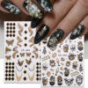 Wholesale Nail Art Stickers New Year's Countdown Glitter Adhesive Decals