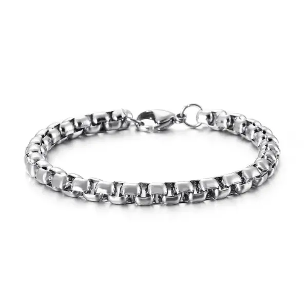 Wholesale Fashion Solid Color Titanium Steel Bracelets