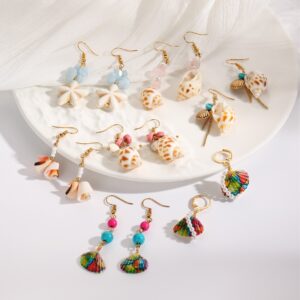Wholesale Cross-border earrings earrings shell earrings wholesale earrings Bohemian national style manufacturers
