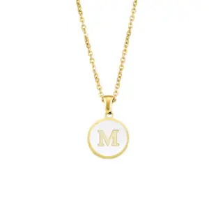 Letter M / 18K Furnace Real Gold