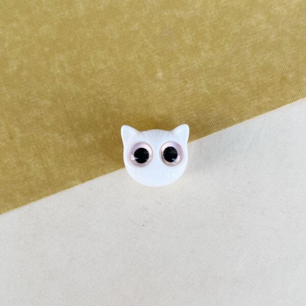 Wholesale Cat head K cat loose beads string Charms