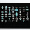 oly-bcf837e39814ed630461947a5a68031d Wholesale Ethnic Style Turquoise Cactus Flower Ring Retro Geometric Lace Mixed Batch Set Pattern Random