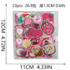 Wholesale Cartoon Character Embroider Cloth Stickers Cute Pink Bear Patch Stickers Clothes Bag Decoration Computer Embroidery Labels Ironing
