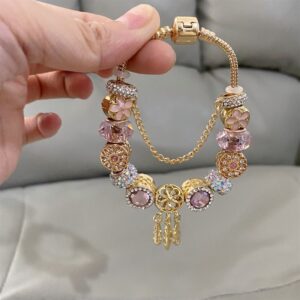 Diamond luxury dream catcher bracelet (buckle)