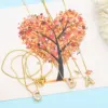 Wholesale PVD Coated Real Gold Plated 18K Gold Letter Stainless Steel Copper Basic Simple Style Waterproof Non Tarnish Stainless Steel Pendant Necklace