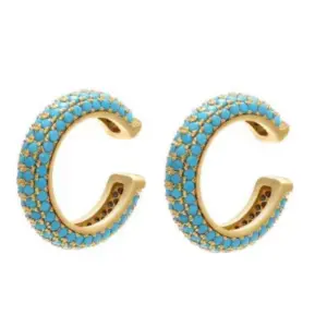 Gold-Blue Zirconium