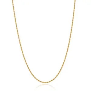 Golden Hemp Flowers Chain