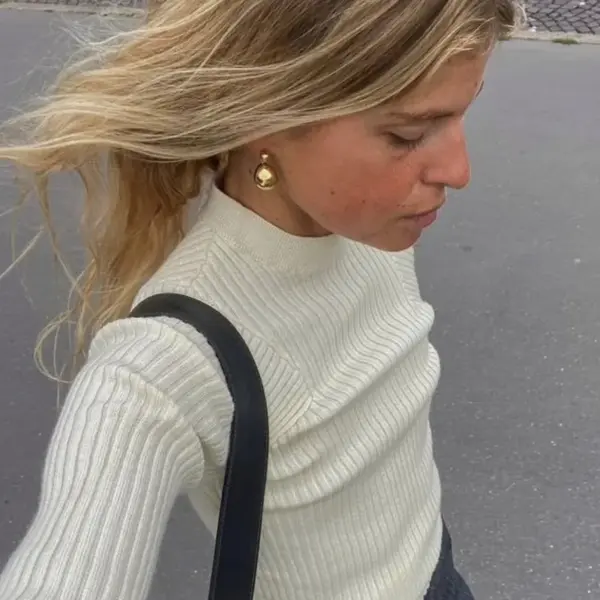 Wholesale 1 Pair Glam Water Droplets Plating Copper 18K Gold Plated Drop Earrings