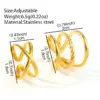 Wholesale Jewelry Hip-Hop Retro Solid Color 304 Stainless Steel Plating Rings